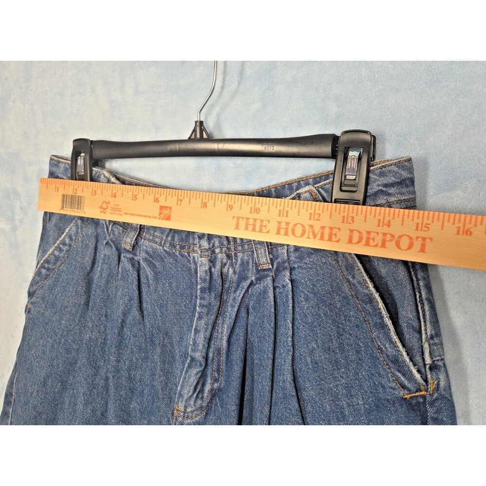 Free People Equinox High Rise Ultra Wide Leg Pleated Jean Trouser 27 Streetwear - Picture 10 of 13